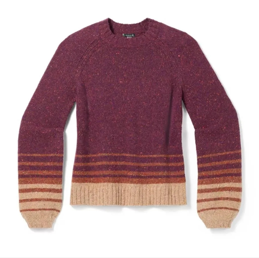 🍂Smartwool Women's Cozy Lodge Ombre Sweater - SMALL